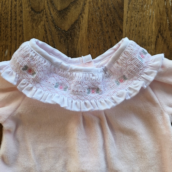 Pink Ruffled Kids One Piece - Picture 3 of 3